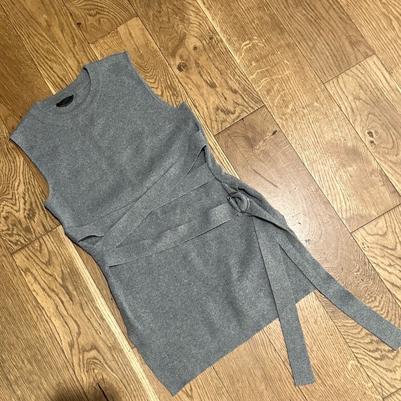 Topshop knit tank top with ribbon detail - Picture 1 of 3